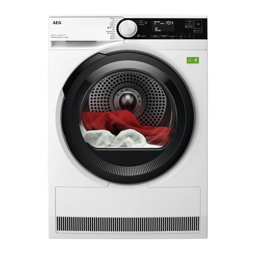 Máy sấy quần áo AEG Series 8000 TR8H38YA Đặt riêng Nạp cửa trước 8 kg màu trắng