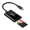 Đầu đọc thẻ Ugreen CM265 USB 3.2 Gen 1 (3.1 Gen 1) Type-C màu đen