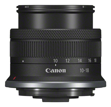 Canon RF-S 10-18 mm f4.5-6.3 IS STM MILC Ống kính zoom góc rộng màu đen