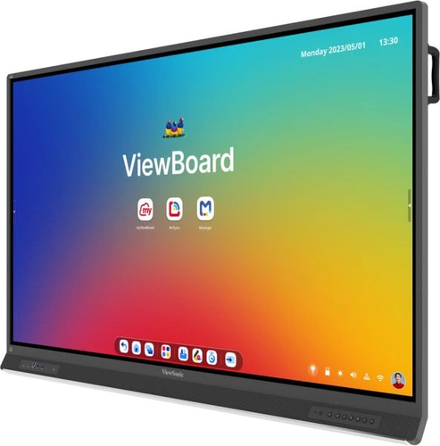 Bảng Tương Tác Thông Minh Viewsonic IFP7553-ED interactive whiteboard 189,2 cm (74.5") 3840 x 2160 pixels Màn hình cảm ứng màu đen USB