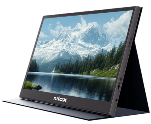 b50cd074be6a3cf7530b652ee819e712e1dd19a6.jpg TV & Màn Hình Di Động Nilox NXMP15FHD11 portable TV/monitor Màn hình di động màu đen 39,6 cm (15.6") LED 1920 x 1080 pixels