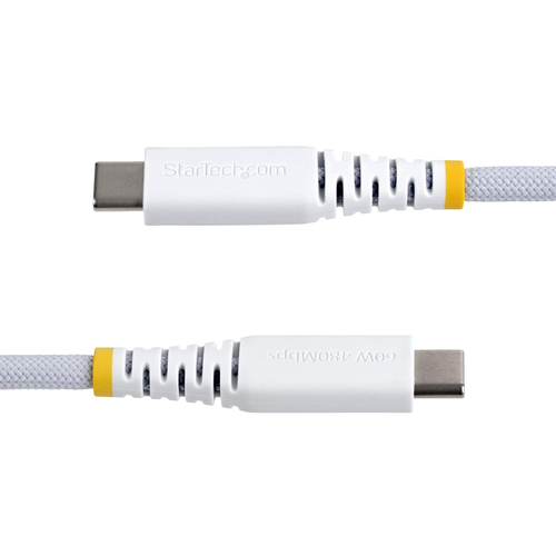 b585be25229bf1dfe63f7bcac04d5d82437191ed.jpg Cáp USB StarTech.com USB2CC15CMNCBRWH USB 2.0 0,15 m USB C 0,48 Gbit/s 60 W màu trắng