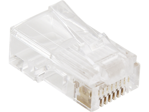 b5acb0af5f5708d2c58eeb76bcfffa24e9aecf37.jpg Đầu nối dây điện Sandberg Kit: RJ45 Plugs, 100 pcs. Trong suốt