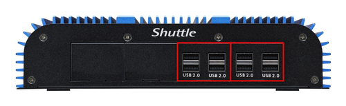 Card giao tiếp & bộ chuyển đổi Shuttle USB01 Nội bộ USB 2.0