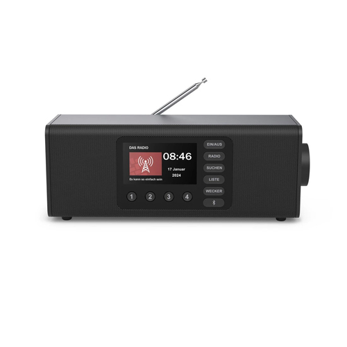 Radio Hama DR2002 cho cá nhân Kỹ thuật số màu đen