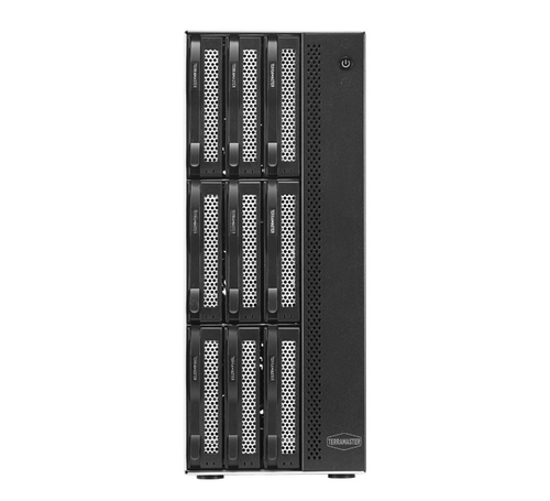 Máy chủ lưu trữ TerraMaster T9-423 NAS Máy tính để bàn Intel® Celeron® N5095 8 GB DDR4 0 TB màu xám