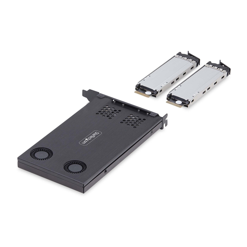 Pay panel cho ổ cứng StarTech.com 2M2-REMOVABLE-PCIE Bảng nối đa năng màu đen