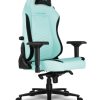 Ghế được lót Alpha Gamer Alegra V2 Ghế chơi game đa năng Mặt màu đen, màu xanh lá cây