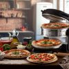 Máy làm pizza & lò nướng Ariete 0927/01 2 bánh pizza 2300 W màu đen
