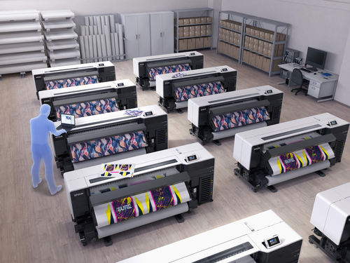 Máy in khổ lớn Epson SureColor SC-F9500H Nhuộm - thăng hoa màu sắc 600 x 1200 DPI Kết nối mạng Ethernet / LAN