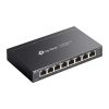 Switch mạng TP-Link TL-SG108S-M2 Không quản lý L2 2.5G Ethernet (100/1000/2500) Máy tính để bàn màu đen