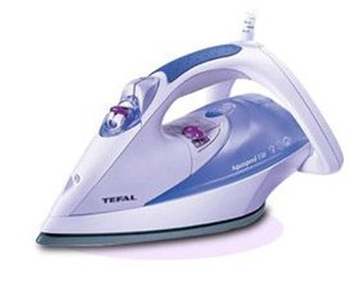 Bàn là Tefal Aquaspeed 150 - FV5150 Bàn là hơi nước màu xanh lơ, màu trắng