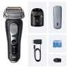 Máy cạo râu Braun Series 9 Pro+ 9670CC Máy cạo râu lưỡi lá Bộ tỉa màu đen