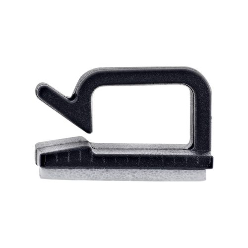 Bộ sắp xếp cáp InLine 59971E Dạng đa năng Móc dây cáp màu đen 10 chiếc