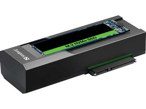 Trạm docking ổ cứng Sandberg 136-49 USB 3.2 Gen 2 (3.1 Gen 2) Type-C màu đen