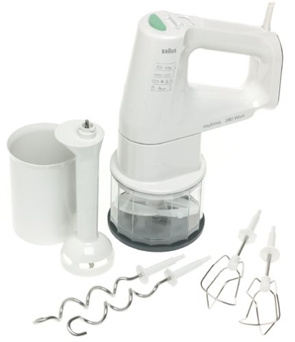 Máy đánh trứng & trộn bột Braun MultiMix M 880 Máy đánh trứng cầm tay màu xanh lá cây, màu trắng