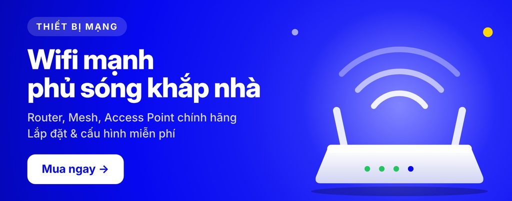 Banner Thiết bị mạng