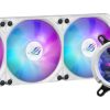 Tản nhiệt máy tính ASUS ROG STRIX LC III 360 ARGB LCD White Edition Vi xử lý Bộ làm mát chất lỏng tất cả trong một 12 cm màu trắng 1 chiếc