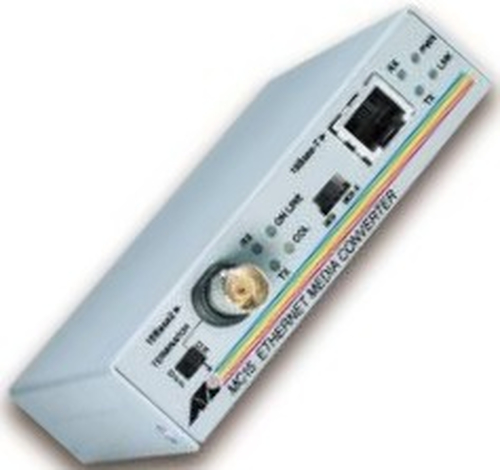 Bộ chuyển đổi quang điện Allied Telesis UTP to BNC Ethernet media converter Bộ chuyển đổi quang điện 10 Mbit/s