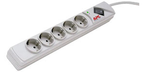 Đơn vị phân phối điện APC P5-GR (PDU) màu be