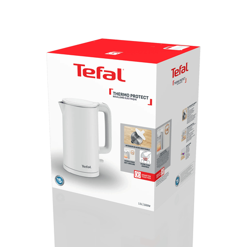 Ấm điện Tefal KO1411 1,5 L 1500 W màu trắng