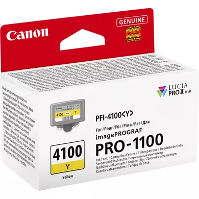 Hộp mực in phun Canon LUCIA PRO II 1 chiếc chính hãng Hiệu suất tiêu chuẩn màu vàng