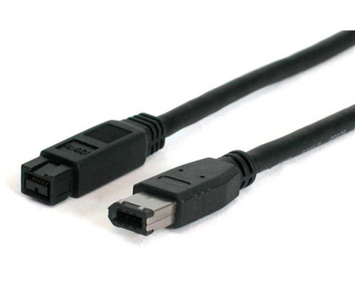 Cáp FireWire StarTech.com 6 ft 1394b Firewire Cable 9-6 Pin M-M 1,8 m màu đen