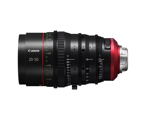 Canon CN-E20-50mm T2.4 L FP (M) Máy quay phim kết hợp Ống kính điện ảnh màu đen