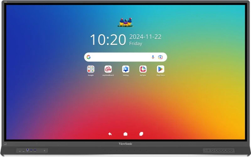 Bảng Tương Tác Thông Minh Viewsonic IFP7553-ED interactive whiteboard 189,2 cm (74.5") 3840 x 2160 pixels Màn hình cảm ứng màu đen USB