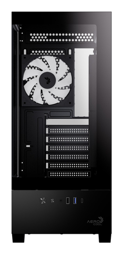 Vỏ máy tính (Case) Aerocool P500D Digi-G-BK-v1 Midi Tower màu đen