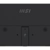 TV & Màn Hình Di Động MSI PRO MP165DE E6 portable TV/monitor Màn hình di động màu đen 39,6 cm (15.6") LED 1920 x 1080 pixels