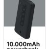 Sạc dự phòng Celly PC2PB10000BK Lithium-Ion (Li-Ion) 10000 mAh màu đen