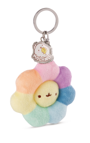 NICI Rainbow Flower Móc chìa khóa Đa màu sắc, màu vàng