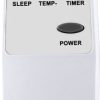 Điều hòa không khí di động Indesit PAI212COW 65 dB màu đen, màu trắng