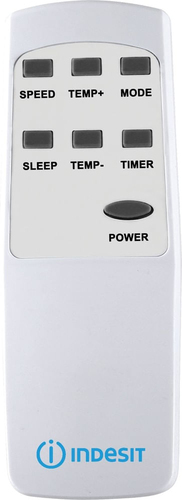 Điều hòa không khí di động Indesit PAI212COW 65 dB màu đen, màu trắng