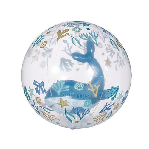 Bóng chơi trên biển Rubo Toys Whale Beach Ball 35 cm màu xanh lơ