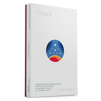 Ổ cứng gắn ngoài Seagate Game Drive Starfield Special Edition 5 TB Micro-USB B 3.2 Gen 1 (3.1 Gen 1) màu trắng