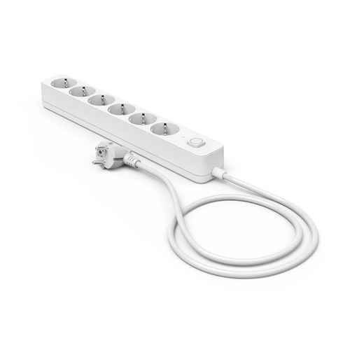 Ổ cắm kéo dài Hama 00116078 1,4 m 6 ổ cắm AC Trong nhà màu trắng
