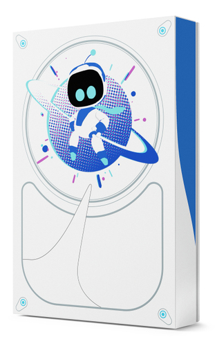 Ổ cứng gắn ngoài Seagate Game Drive Astro Bot 5 TB 2.0/3.2 Gen 1 (3.1 Gen 1) màu trắng, màu xanh lơ