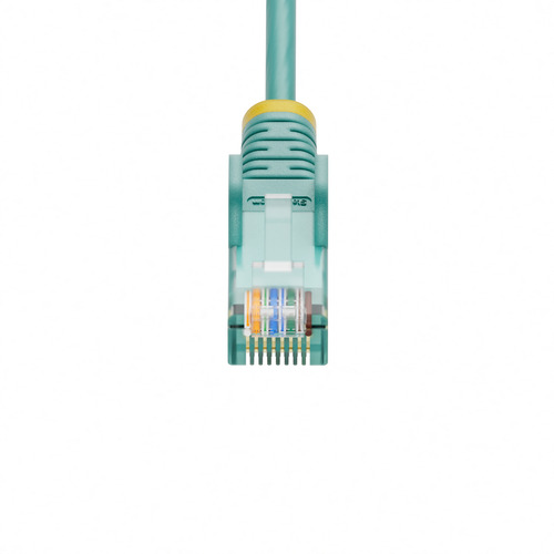 Dây cáp mạng StarTech.com N6PAT6AQS màu xanh Aqua 1,8 m Cat6 U/UTP (UTP) Tròn