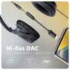 Cáp âm thanh Axagon ADA-HC 0,1 m 3.5mm USB Type-C màu đen