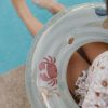 Ghế nằm nổi dùng cho hồ bơi & bãi biển Rubo Toys Fresh Greens Swim Ring màu xanh lá cây Hình ảnh Phao vòng