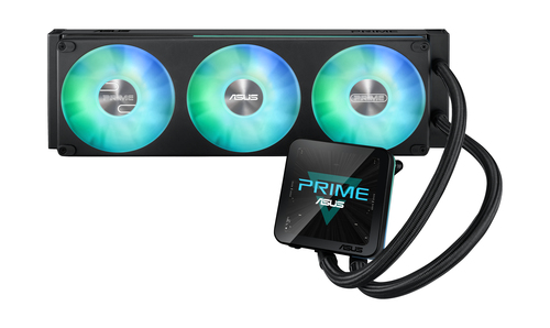 Tản nhiệt máy tính ASUS PRIME LC II 360 ARGB LCD Vi xử lý Bộ làm mát chất lỏng tất cả trong một 12 cm màu đen 1 chiếc
