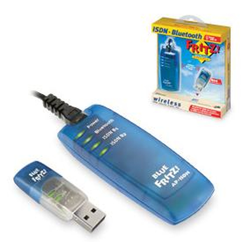 Thiết bị truy cập mạng số các dịch vụ tích hợp FRITZ! BlueFRITZ! ISDN Set v2.0 (ISDN) Không dây