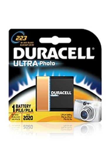 Pin gia dụng Duracell Ultra Photo 223 Pin dùng một lần Lithium