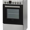 Bếp Sharp KF-56VDD19I-DE đứng độc lập Chạy bằng điện Gốm Thép không gỉ