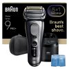 Máy cạo râu Braun Series 9 Pro+ 9667CC Máy cạo râu lưỡi lá Bộ tỉa Bạc