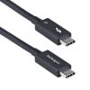 ceaa5b692e1a09949bfdd2e4b81d4eb8dba004ff.jpg Dây cáp Thunderbolt StarTech.com TBLT5MM50CM240W 0,5 m 80 Gbit/s màu đen