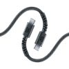 Cáp Cellularline USBDATAUBR5AC2C15K USB 1,5 m USB C 100 W màu đen