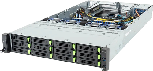 cfc93fba23c7ef2c24f275a302b612eaf99c803c.jpg Phụ kiện máy chủ GIGABYTE R284-S93-AAL1 LGA 4710 Rack (2U) màu đen, Thép